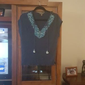 Tommy Bahamas linen sleeveless top